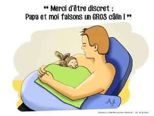 01.Papa en peau à peau