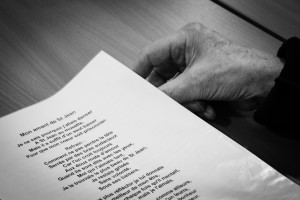 Atelier chant en unité Alzheimer